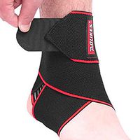Ankle Brace for Sports Protect,Adjustable Breathable Ankle Brace for Women,Ankle Brace Stabilizer,Ankle Brace for Sprained Ankle, Volleyball Ankle Braces,Ankle Supports for Women Men (Red, 1 Pack)