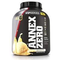 Complete Nutrition Elite Gold VIP Series Annex Zero Whey Protein Powder, Vanilla Ice Cream, 23 g Protein, 5+ g BCAAs, 4 lb Tub 