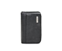 Myabetic Clemens Diabetes Case for Glucose Meter, Test Strips, Lancing Device and Lancets Includes Trash Pocket - High Quality Compact Design (Black)