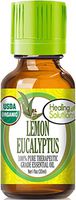 Organic Lemon Eucalyptus Essential Oil (100% Pure - USDA Certified Organic) Best Therapeutic Grade Essential Oil - 30ml