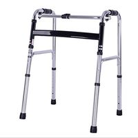 CW&T WW Elderly Walker Aluminum Alloy Adjustable Non-Slip Disabled Rehabilitation Four-Legged Walker