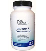 Diet, Detox & Cleanse Support 200 Tablets