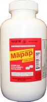 Extra Strength Mapap (Generic extra strength Tylenol) 1000 Tablets (500mg)
