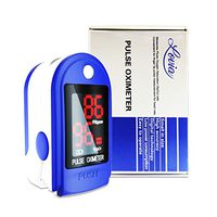Pulse Oximeter, Lovia Blood Oxygen Saturation and Heart Rate Monitor, Portable Digital Reading LED Display O2 Saturation Monitor for Oxygen