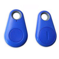 Yangiug 1 Pair GPS Tracker Smart Bluetooth Tracker Key Finder Locator Mini GPS Tracker Anti Lost Wireless for Pet Dog Cat Childs Outdoor Home Travel