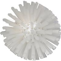 Vikan 70355 Soft Tube Brush, Polyester, 5-3/32" x 5-7/64" OAL, White