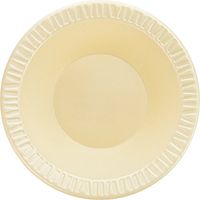Dart 12BWHQR 10-12 oz Honey Laminated Foam Bowl (Case of 1000)