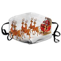 Face Mask Christmas Horse Custom Personalized Cycling Half Face Earloop Dust Mask for Men