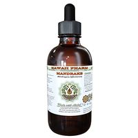 Mandrake Alcohol-Free Liquid Extract, Mandrake (Mandragora Officinarum) Dried Root Glycerite Natural Herbal Supplement, Hawaii Pharm, USA 2 oz