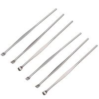 ROSENICE Stainless Steel Earpicks Curette Ear Wax Remove Tool 6pcs