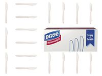 Dixie Plastic Cutlery, Heavyweight Knives (1,000 Knives)