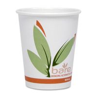 SOLO Cup Company Bare PCF Hot Drink Cups, Paper, 10 oz., 50/Pack
