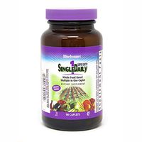 BlueBonnet Super Earth Single Daily Multi-Nutrient Formula Iron Free Caplets, 90 Count