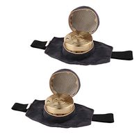 dailymall 2X Portable Pure Copper Moxibustion Box Apparatus with Thick Cloth Cover