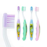 SmileCare Toddler Jungle Friends Toothbrushes - Dental Hygiene Products - 48 per Pack