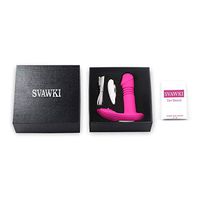 PGtoy Heating Invisible Remote Control Dido Vibration for Women Wearable Wand Toys