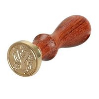 LAAT Classic 26 A-Z Alphabet Letter Stamp Retro Seal Wax Stamp Assorted Color Wood Sealing Wax for Wedding Decoration (Y)