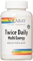 Solaray Multi Energy Two Daily Capsules, 120 Count