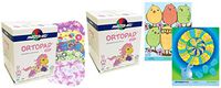 Ortopad® Bamboo 100-Pack for Girls, Adhesive Eye Patches, Medium Size, 2 Boxes and 2 Posters
