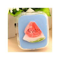 DIY Cute Watermelon Contact Lens case for Glasses Spectacle case for Color Lens,Blue
