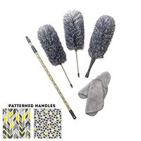 Campanelli Microfiber Dusters (6pc, Gray)