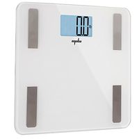 Eqoba Digital Bluetooth Smart Scale & Body Fat Monitor - 8 Precision Body Composition Measurements - Body Fat, BMI & More