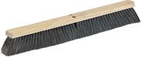 Carlisle 36201803 Flo-Pac Hardwood Block Medium Floor Sweep, Horsehair/Polypropylene Bristles, 1834; Block Size, 334; Bristle Trim, Black (Pack of 12)