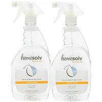 Citrasolv/Homesolv Clear Natural Window & Glass Cleaner, Valencia Orange, 32-Ounce Bottles (Pack of 2)