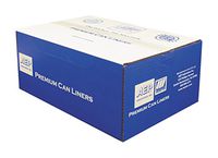 Ultra Plus HD386014N High Density Can Liners, 55-60gal, 14 Microns, 38 x 60, Natural (Case of 200)