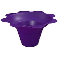 Small Shaved Ice Sno Cone Flower Cups (4 OZ) 1000 Count Purple