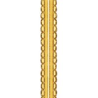 Offray 996782 Kendra Craft Ribbon, 5/8-Inch Wide by 25-Yard Spool, Old Gold