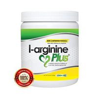 L-Arginine Plus Lemon Lime - L-arginine Formula for Blood Pressure, Cholesterol and More Energy. The #1 Heart Health Supplement (13.4oz.)