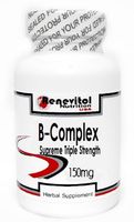 B-Complex 150mg Supreme Triple Strength 200 Capsules ~ Renevitol