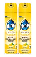 Pledge Lemon Enhancing Polish Yellow, 9.7 ounces, Sold as 2 Pack