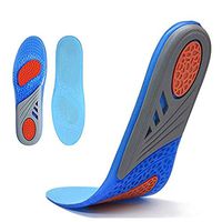 Shoes Insoles for Men and Women, High Arch Support Orthotic Shoe Inserts,Plantar Fasciitis Inserts for Cushioning,Relieving Foot Pain,Flat Feet