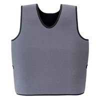 Special Supplies Sensory Compression Vest Deep Pressure Comfort for Autism, Hyperactivity, Mood Processing Disorders, Breathable, Form-Fitting, Kids and Adults (Gray, Small 17x30 inches)