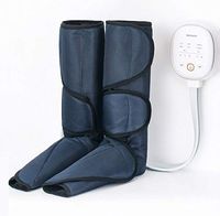 Unbne Circulation and Relaxation Foot and Calf Massage with Handheld Controller 3 Intensities 2 Mode for Relieve Swelling Reduces Pain and Soreness