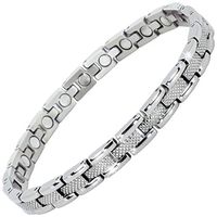 Elegant Magnetic Bracelets for Women Health Bracelet for Arthritis Pain Relief Carpal Tunnel Tendonitis Wrist Joint Healing Bracelet-SSRM (6.7 in / 17 cm)