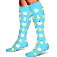 Bhinego Compression Socks for Women and Men-Best Medical,for Running,Nursing,Circulation and Recovery (1 Pair-04, Small/Medium)