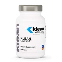 Klean Athlete - Klean Omega - Pure Fish Oil in Triglyceride Form to Support Cardiovascular, Neurological and Joint Health* - NSF Certified for Sport - 60 Softgels