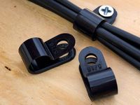 Cable Clamp - 100 pack (5/16 inch, Black)