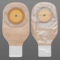 Premier Flextend Ostomy Pouch One-Piece System 12 Inch Length 2-1/2 Inch Stoma Drainable Trim to Fit, 8651 - Box of 10