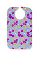 Quilted Bib with Vinyl Barrier - Many Prints (E)