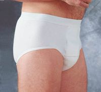 `HealthDri Cotton Moderate Brief Lg 38" - 40"