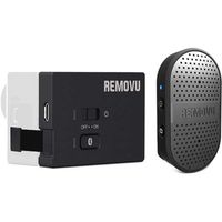 Removu RMA1M1 Waterproof Bluetooth Microphone and Audio Pack for GoPro (Silver/Black)