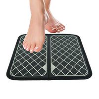 Cacoffay EMS Intelligent Foot Massager Machine Mat, Muscle Relaxation Trainer Foot Massage Electrical Stimulation Training for All People