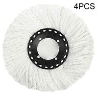 Jzenzero 360 Degree Spin Mop Heads Replacement Microfiber Bucket Home Cleaner Cleaning