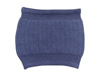 Flyusa Soft Elastic Cashmere Winter Warm Waist Support Stomach Warmer Band Waist Protector Belt for Men Women(Light Grey)