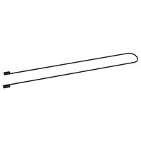 for New AirPods Pro Anti-Lost Strap, JKRED Soft Silicone Sport Strap Anti-Dropping Rope Running Sweat-Proof Lanyard for Apple AirPods Pro Wireless Headphones (Black)