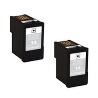 Amsahr 18C1954 Lexmark X2690 Remanufactured Replacement Ink Cartridges - Includes Two Black Cartridges Ink
